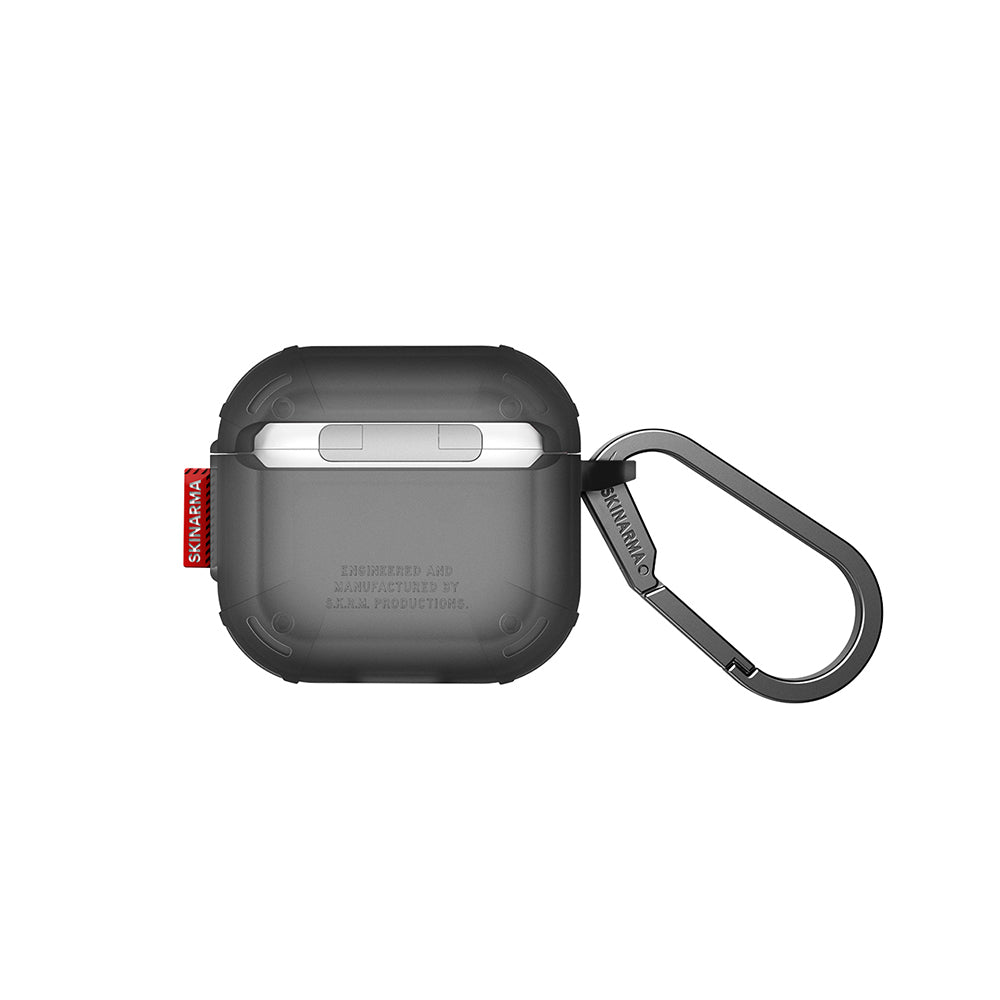 Skinarma Mecha Airpods 4 Kılıf Airbagli Yivli Köşe Tasarımlı 360 Derece Tam Koruma CE Airpods Kılıf Skinarma Mecha Airpods 4 Kılıf Airbagli Yivli Köşe Tasarımlı 360 Derece Tam Koruma CE Airpods Kılıf